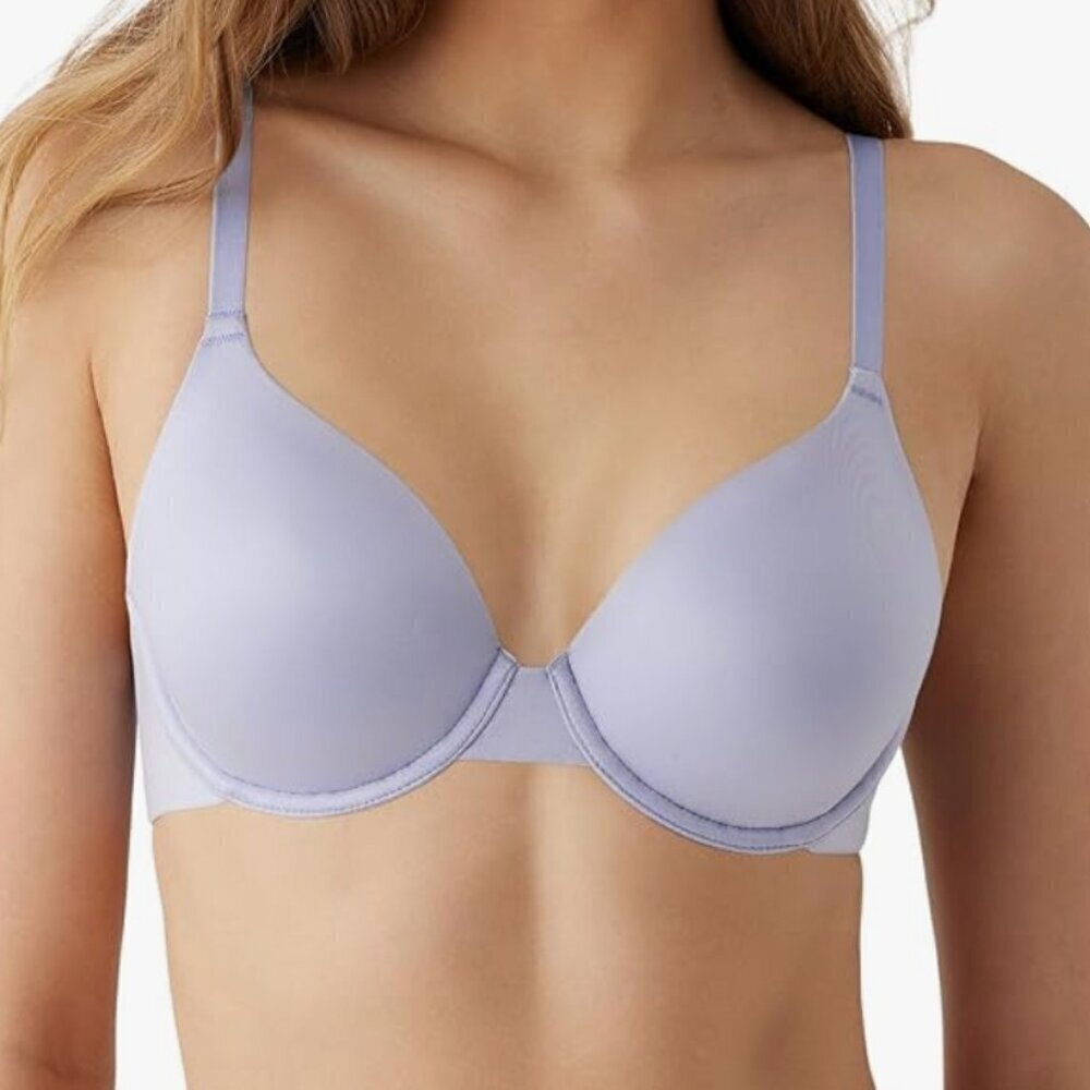 NWT B.TEMPT'D Women's Future Foundation Convertible T-Shirt Bra, lilac, 34B